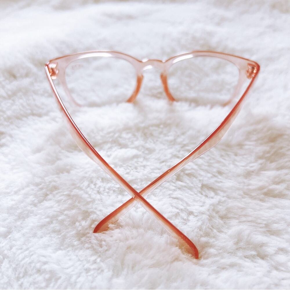 Mason Clear Pink Modern Chic Reader Glasses - Picture 8 of 9